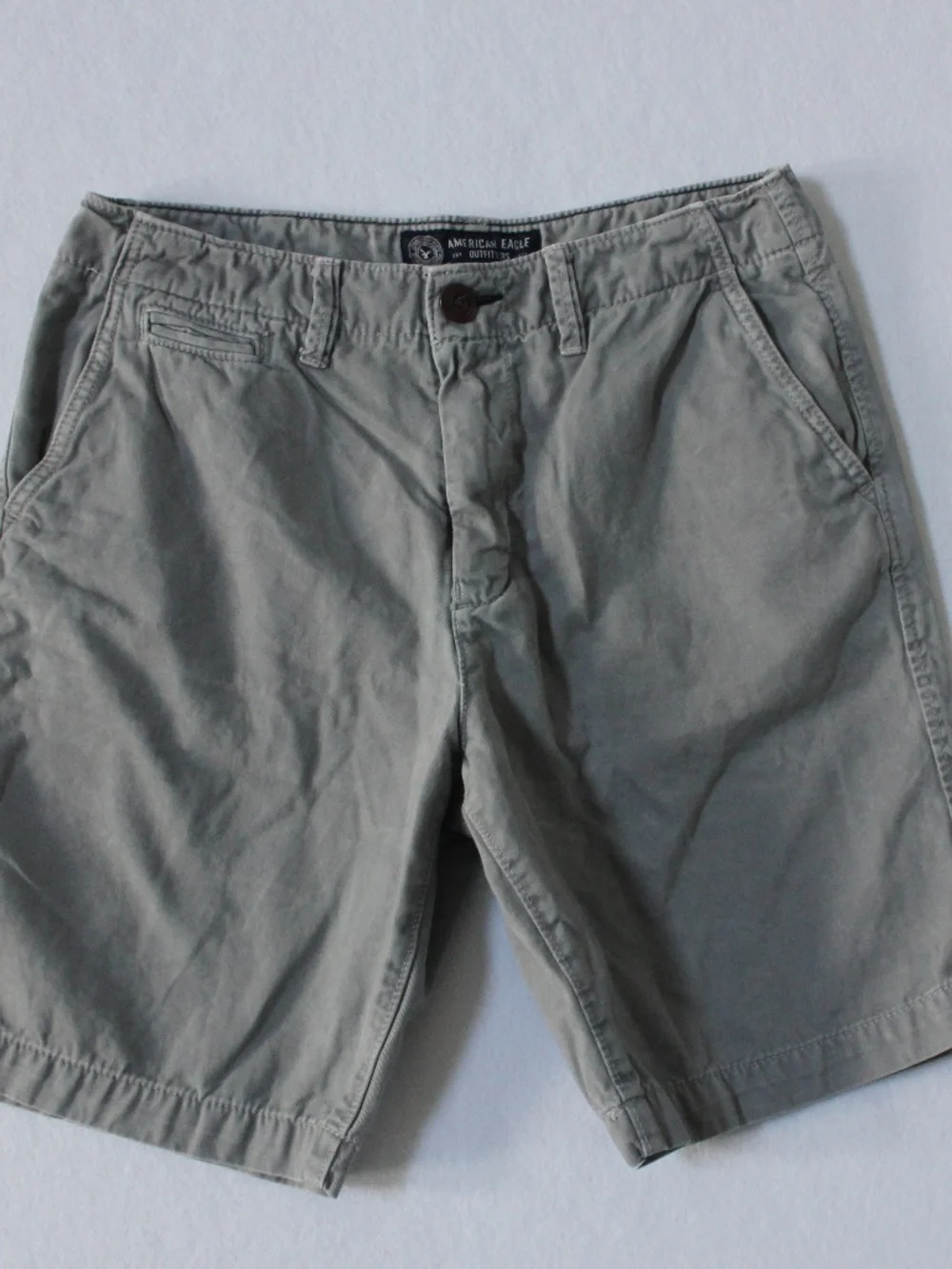 American Eagle Chinos Gray Classic Shorts 30